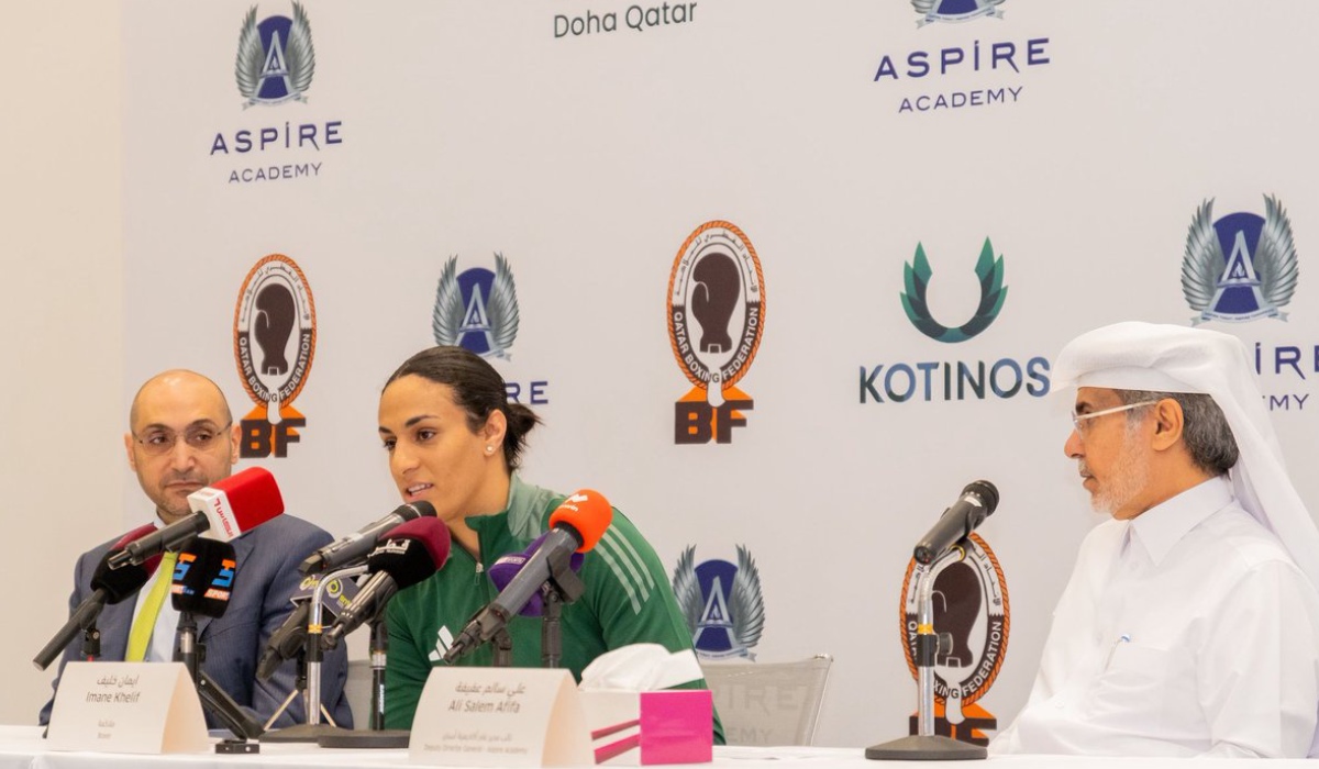 Olympic Boxing Champion Imane Khelif Launches Training Camp at Aspire Academy